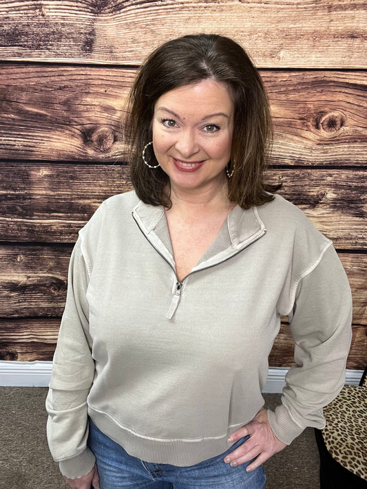 Everyday Ease Half Zip Pullover