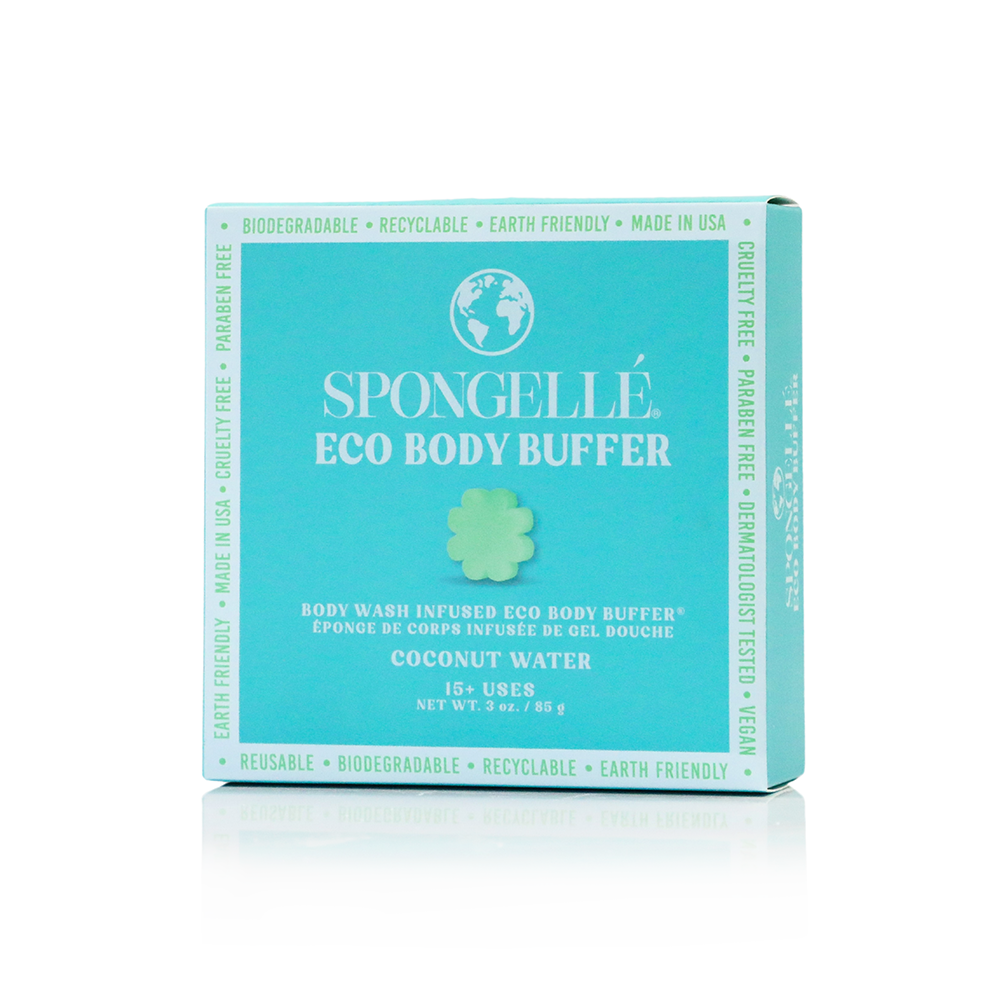 Coconut Water Eco Body Buffer | Made in USA | Clean