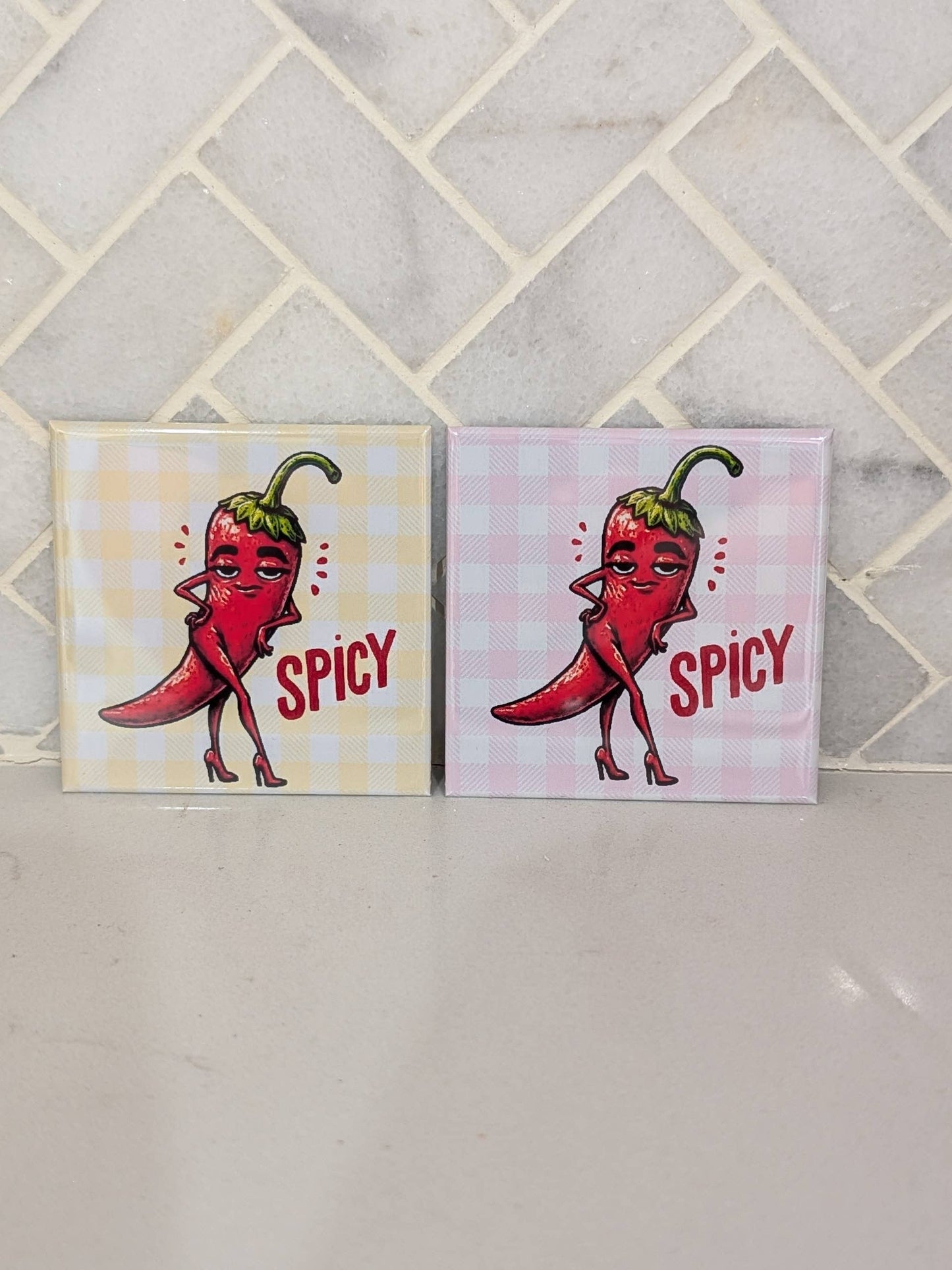 Spicy Pepper Fridge Locker Magnet