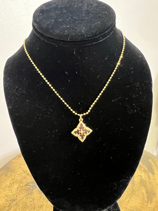 Flower Pendant Necklace