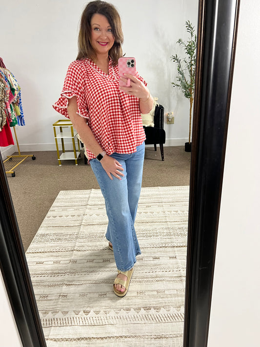 Strawberry Patch Top