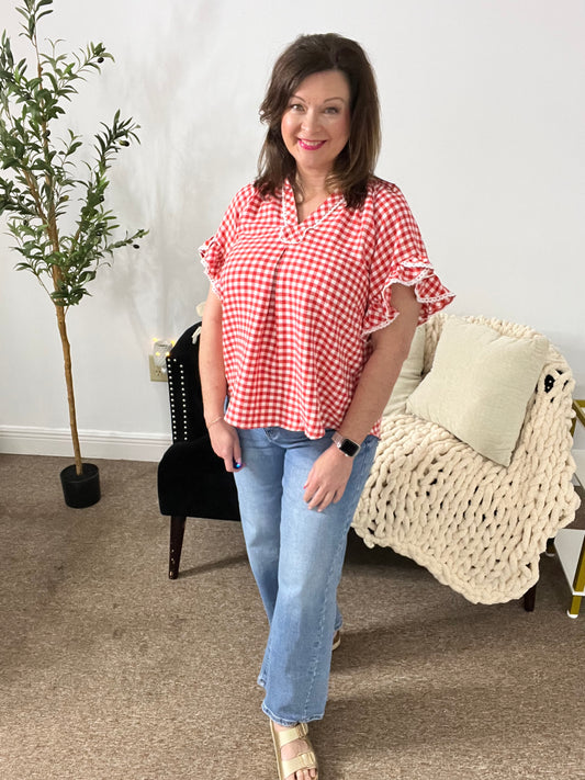 Strawberry Patch Top