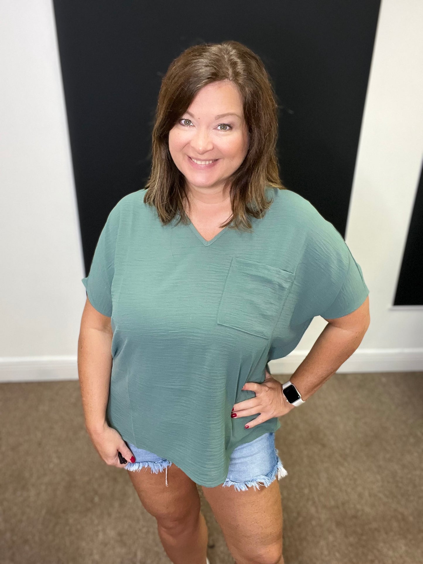 Air Flow Top, Ash Jade