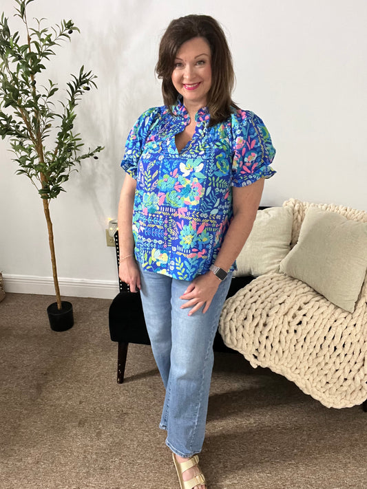 Midnight Garden Top