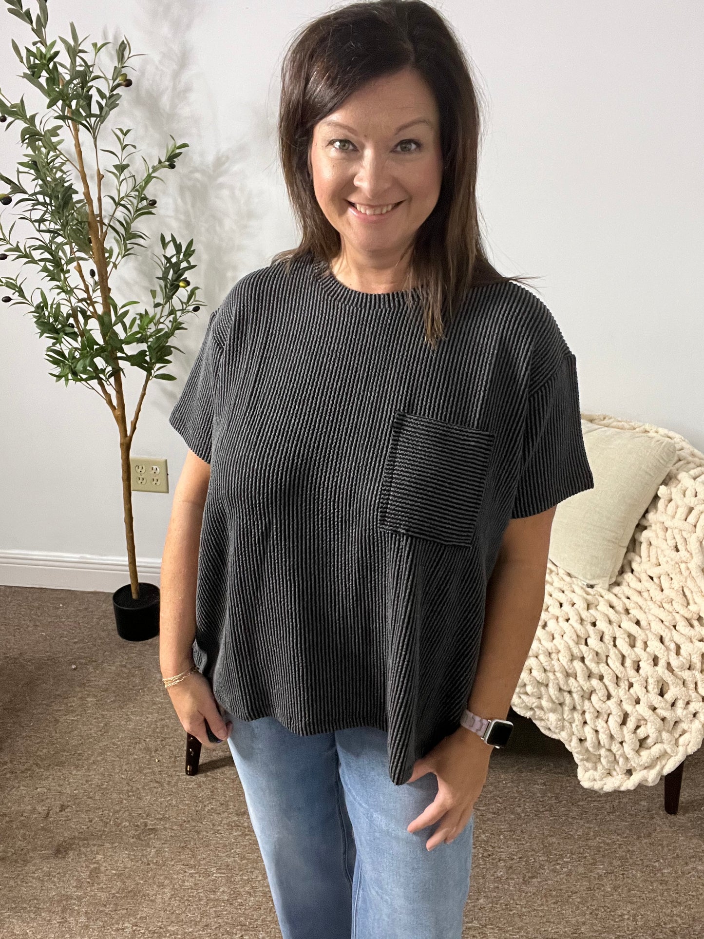 The Sweet Simplicity Ribbed Top