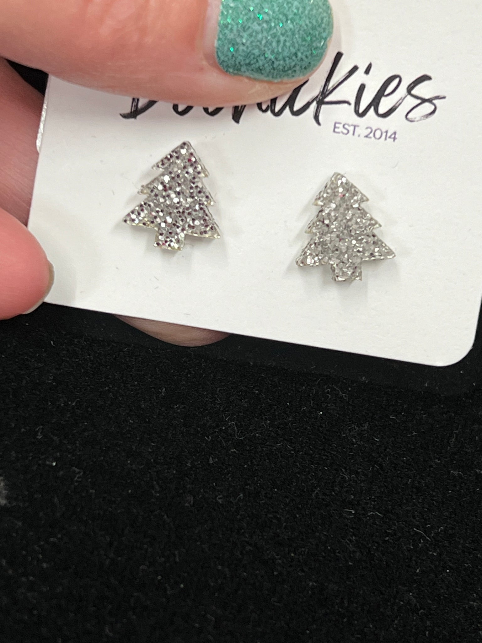 Christmas Tree Stud Earrings