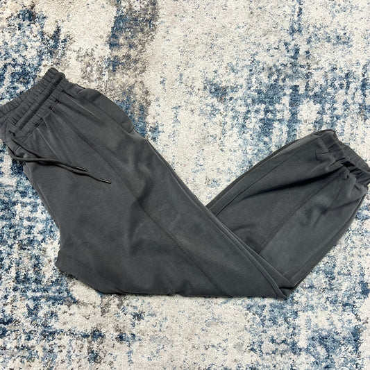 Cupro Jogger Pants, Charcoal