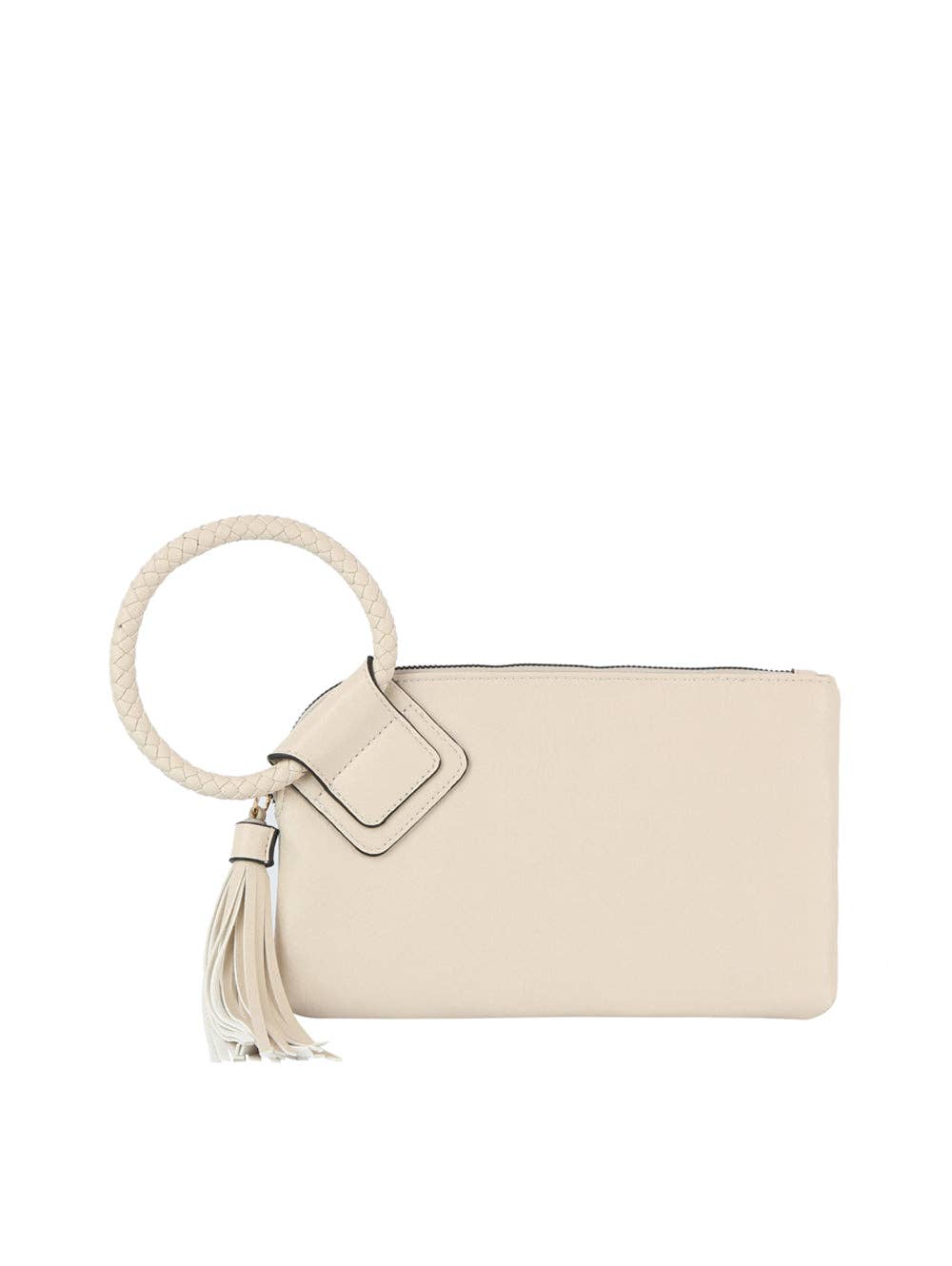 Braided Handle Wristlet Clutch