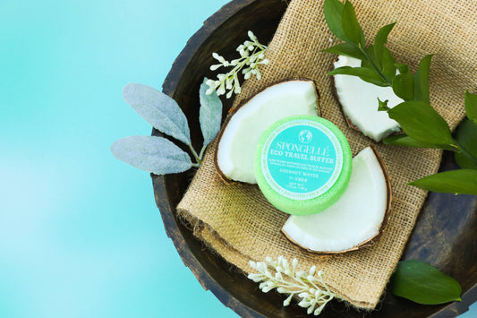Coconut Water Eco Travel Buffer | Sustainable | Clean Beauty