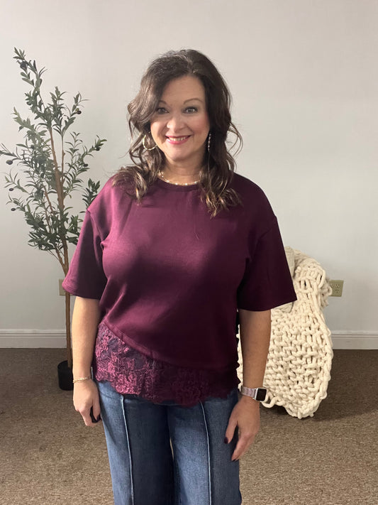 Lace After Hours Top