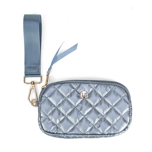 Jennifer Wristlet Wallet – Sky Blue Phone Wallet & Zip Pouch