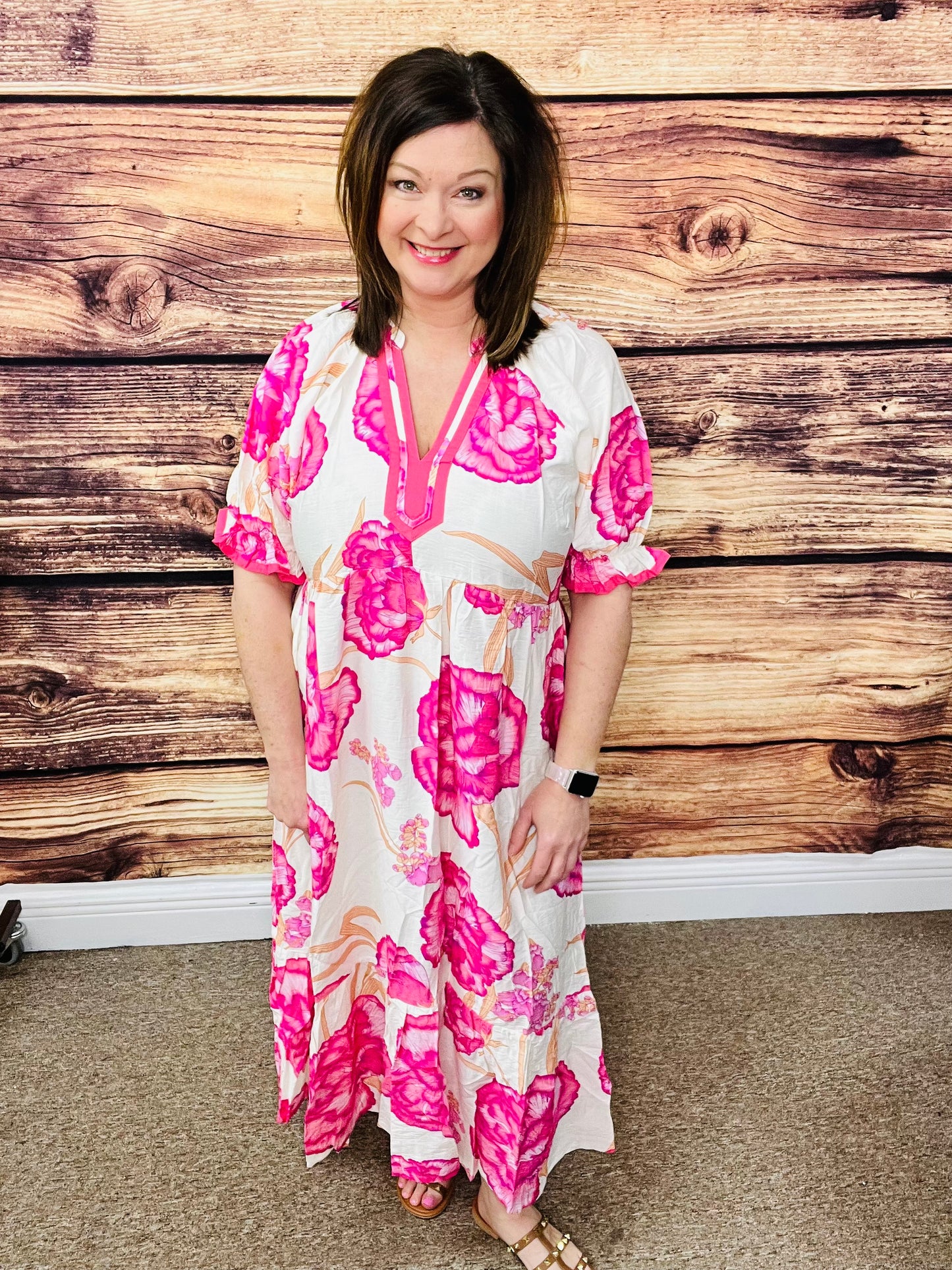 The Eleanor Floral Maxi Dress