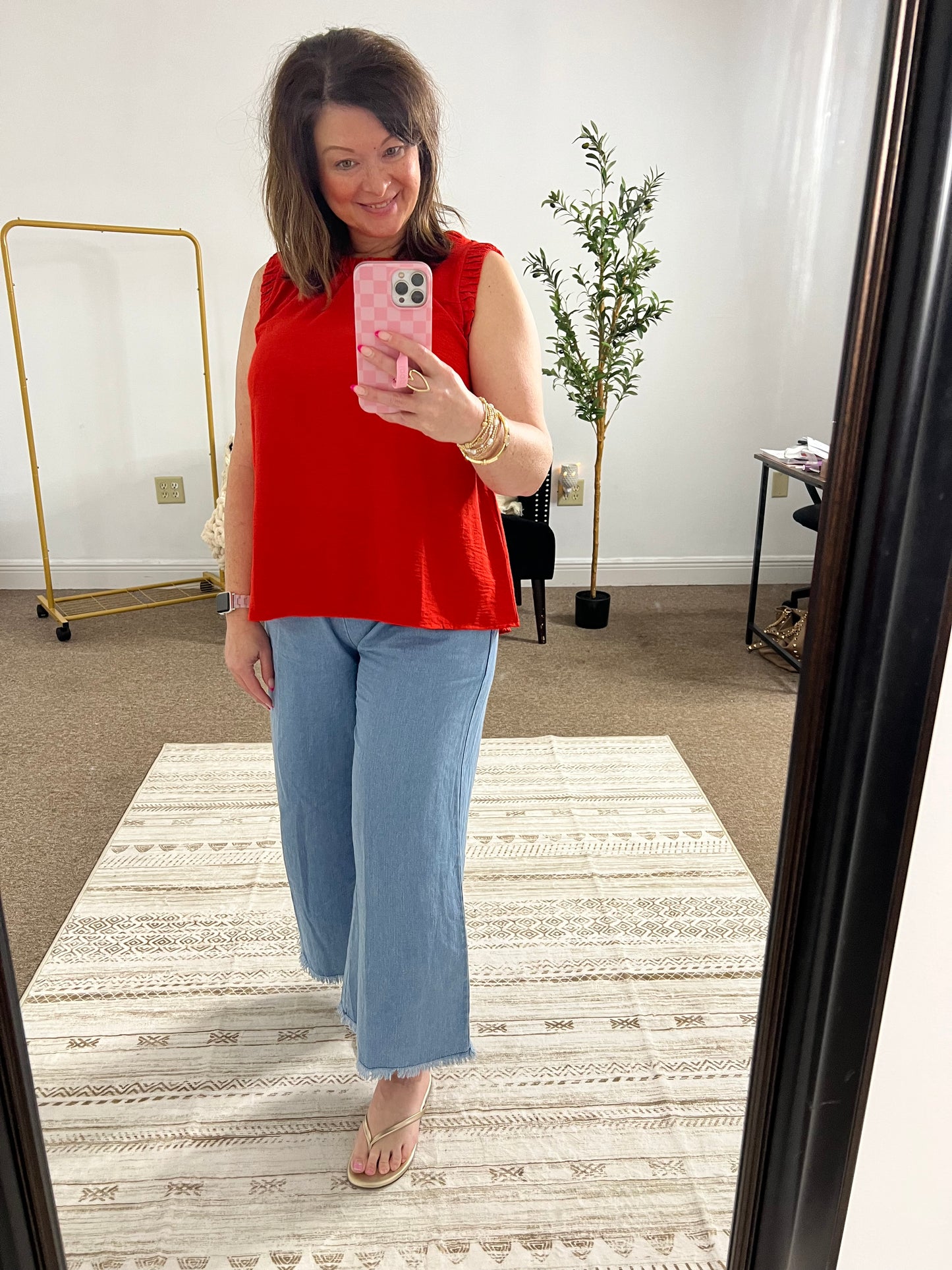 The Go-To Gathered Tank
