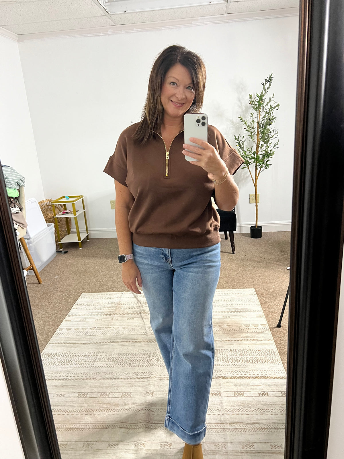 On the Go Scuba Pullover