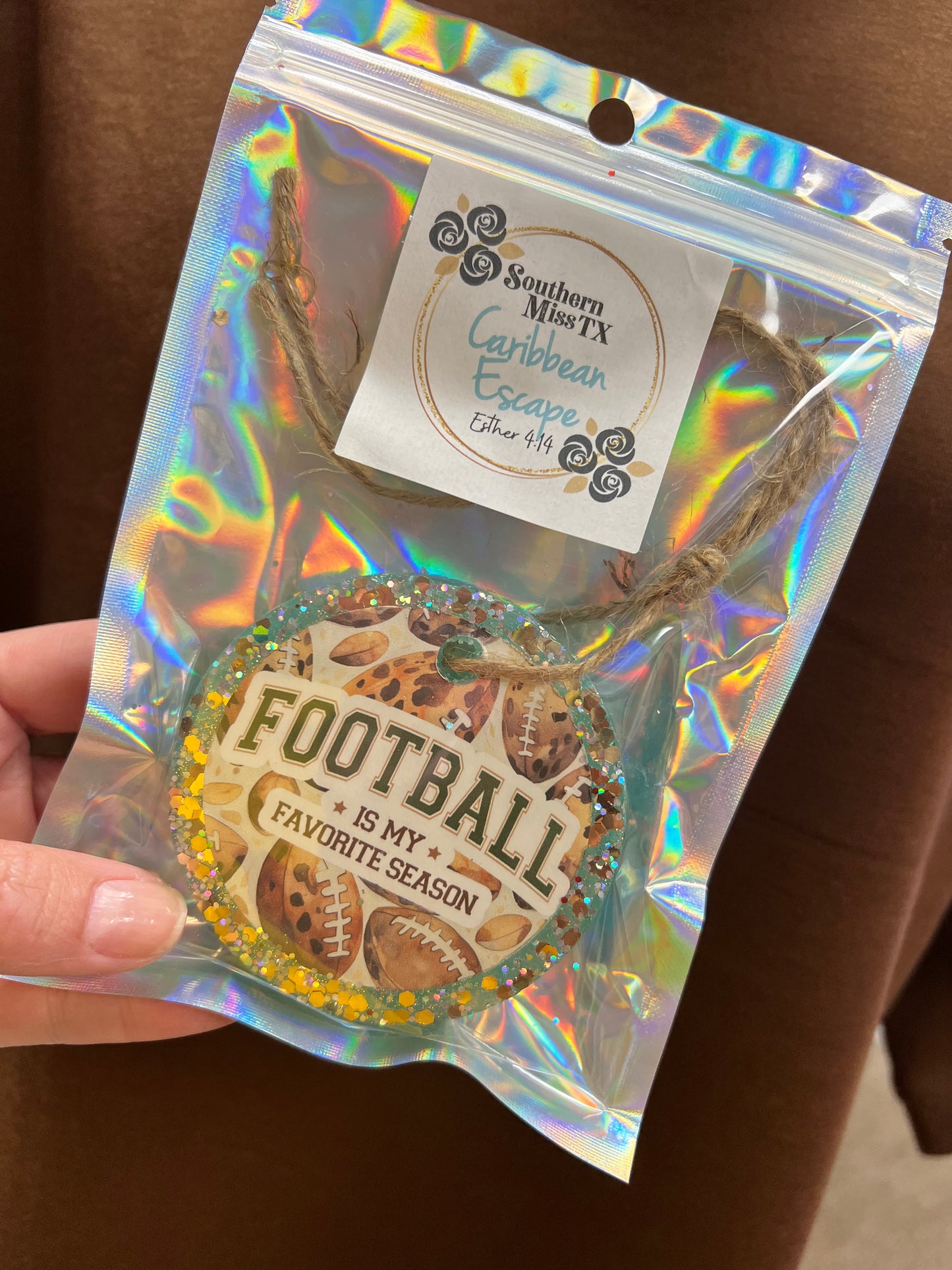 Football Mama Car Freshies