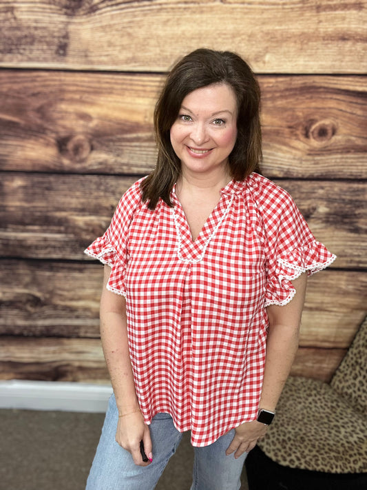 Strawberry Patch Top