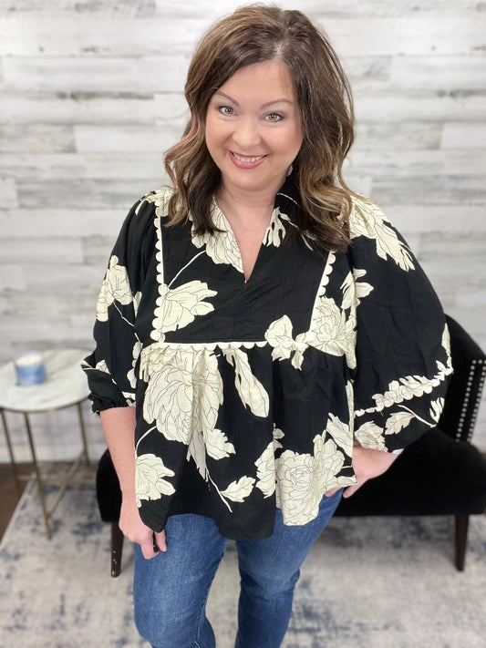 Haven't You Heard Top*size large~FINAL SALE