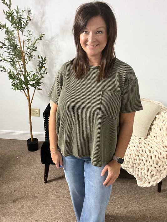 The Sweet Simplicity Ribbed Top