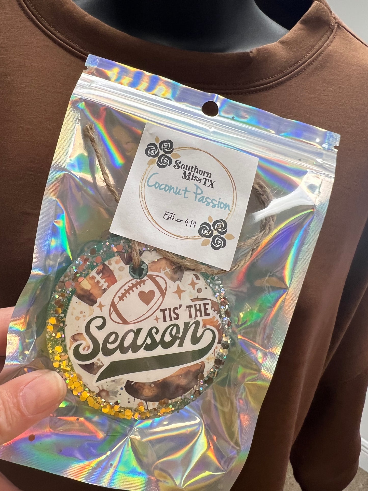Football Mama Car Freshies