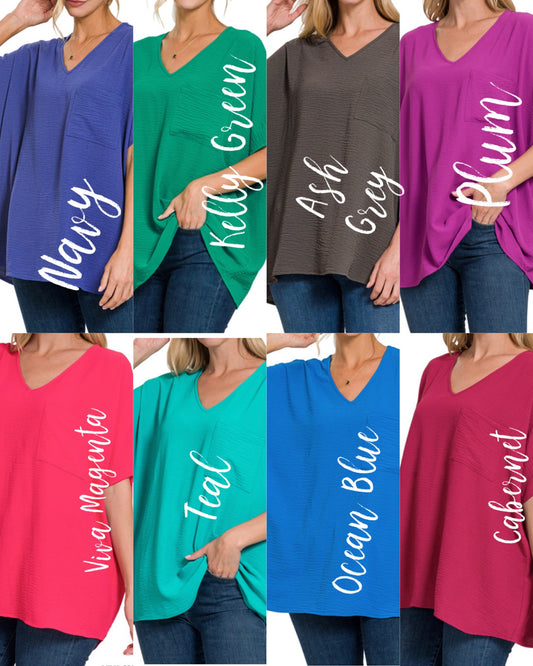 Sway In To Me Top, 8 colors