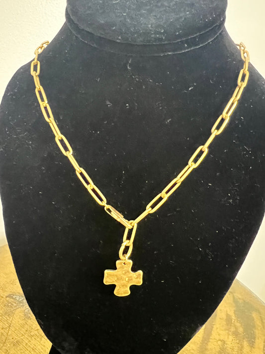 Chain Cross Necklace