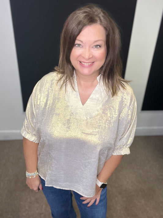 Metallic Top, Pearl