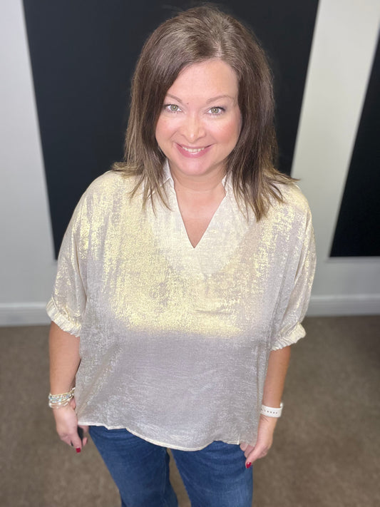Metallic Top, Pearl