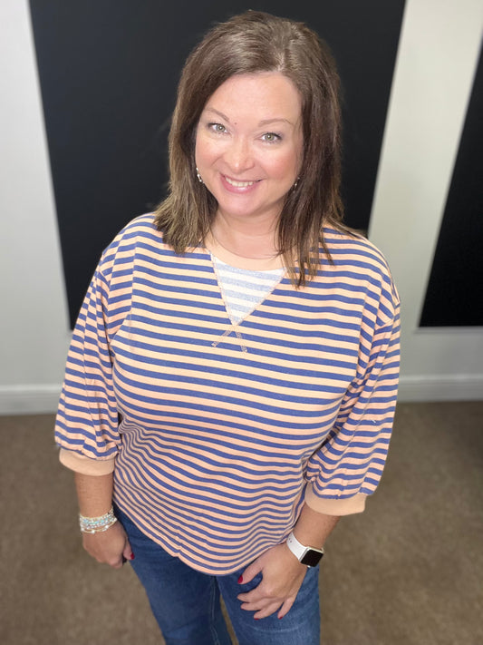 Casual Stripe Top