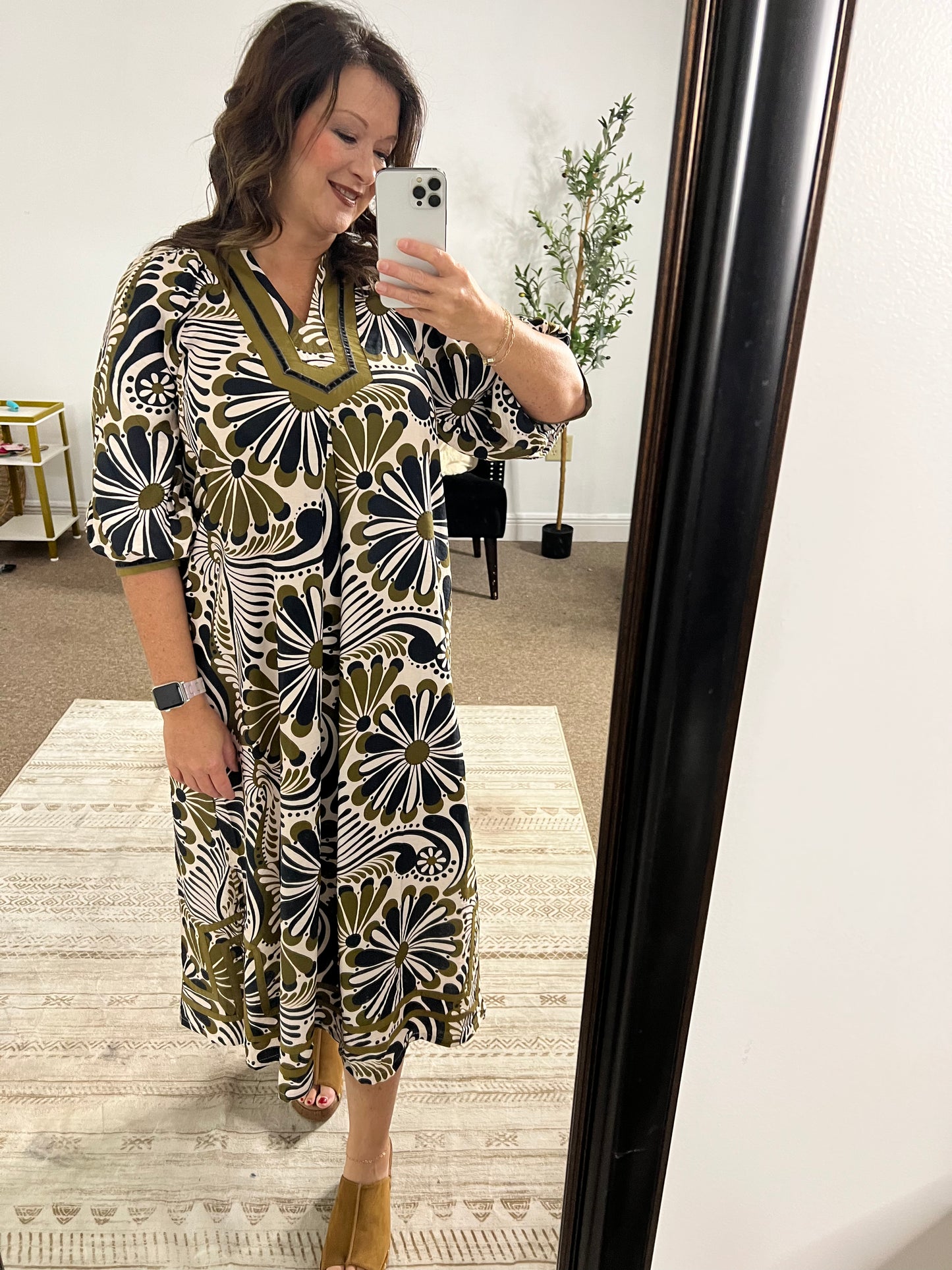 Savannah Grove Midi Dress