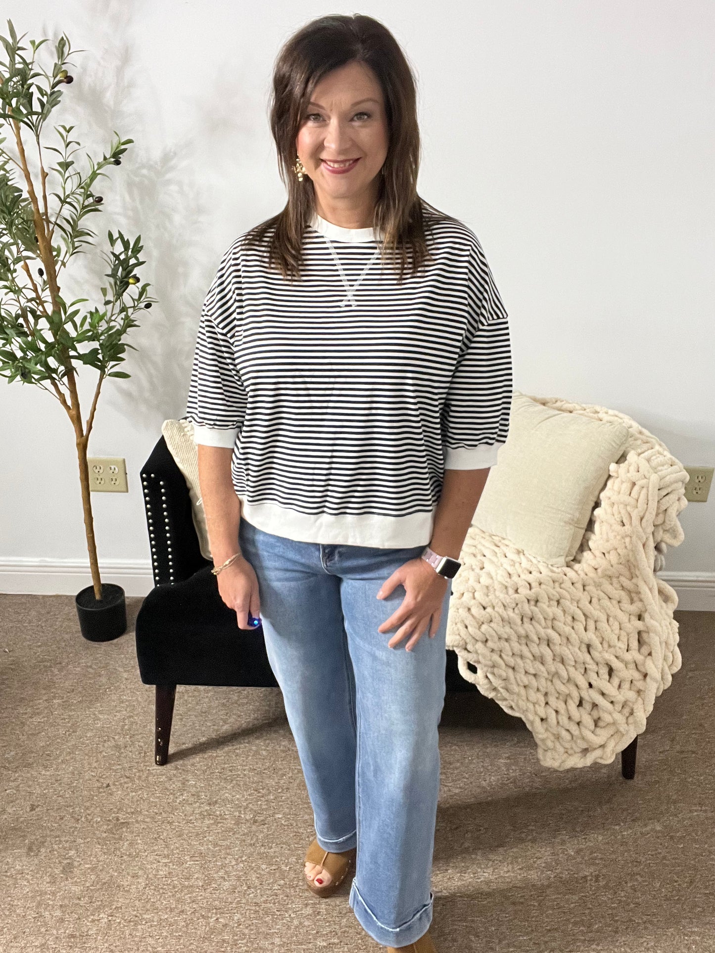 Weekend Escape Stripe Top