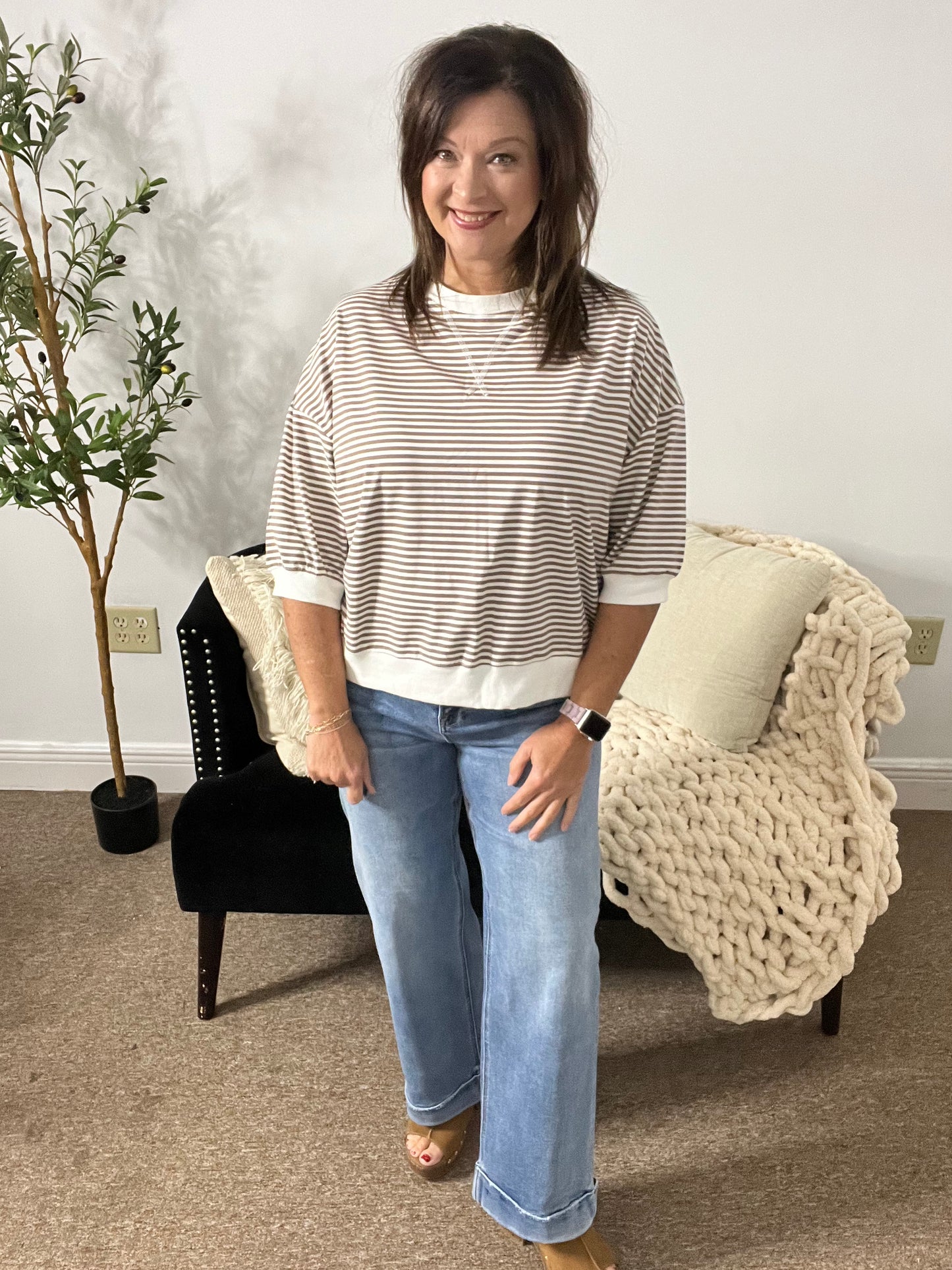 Weekend Escape Stripe Top
