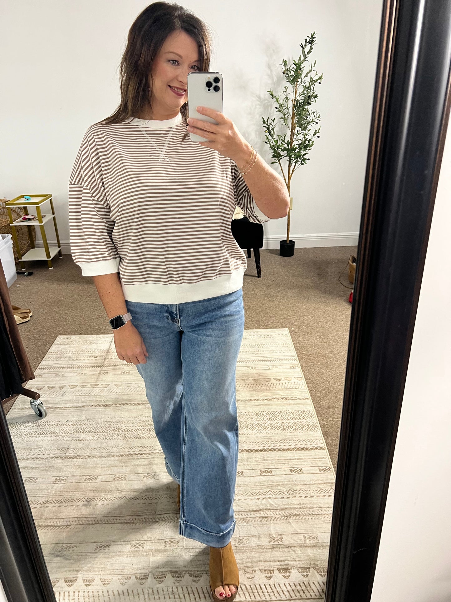 Weekend Escape Stripe Top