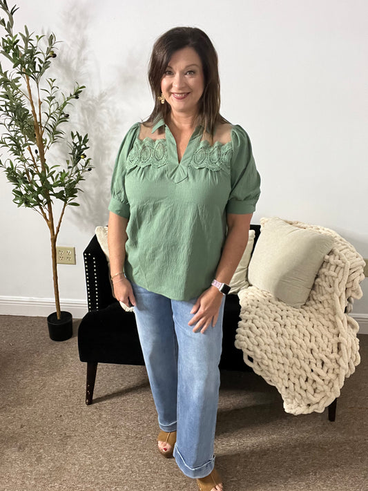 Lace & Grace Blouse