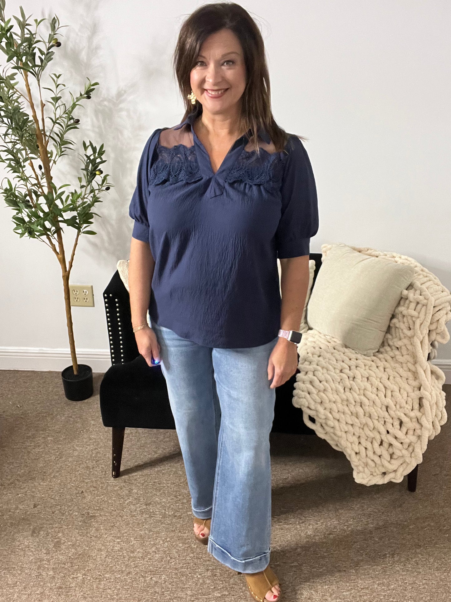 Lace & Grace Blouse
