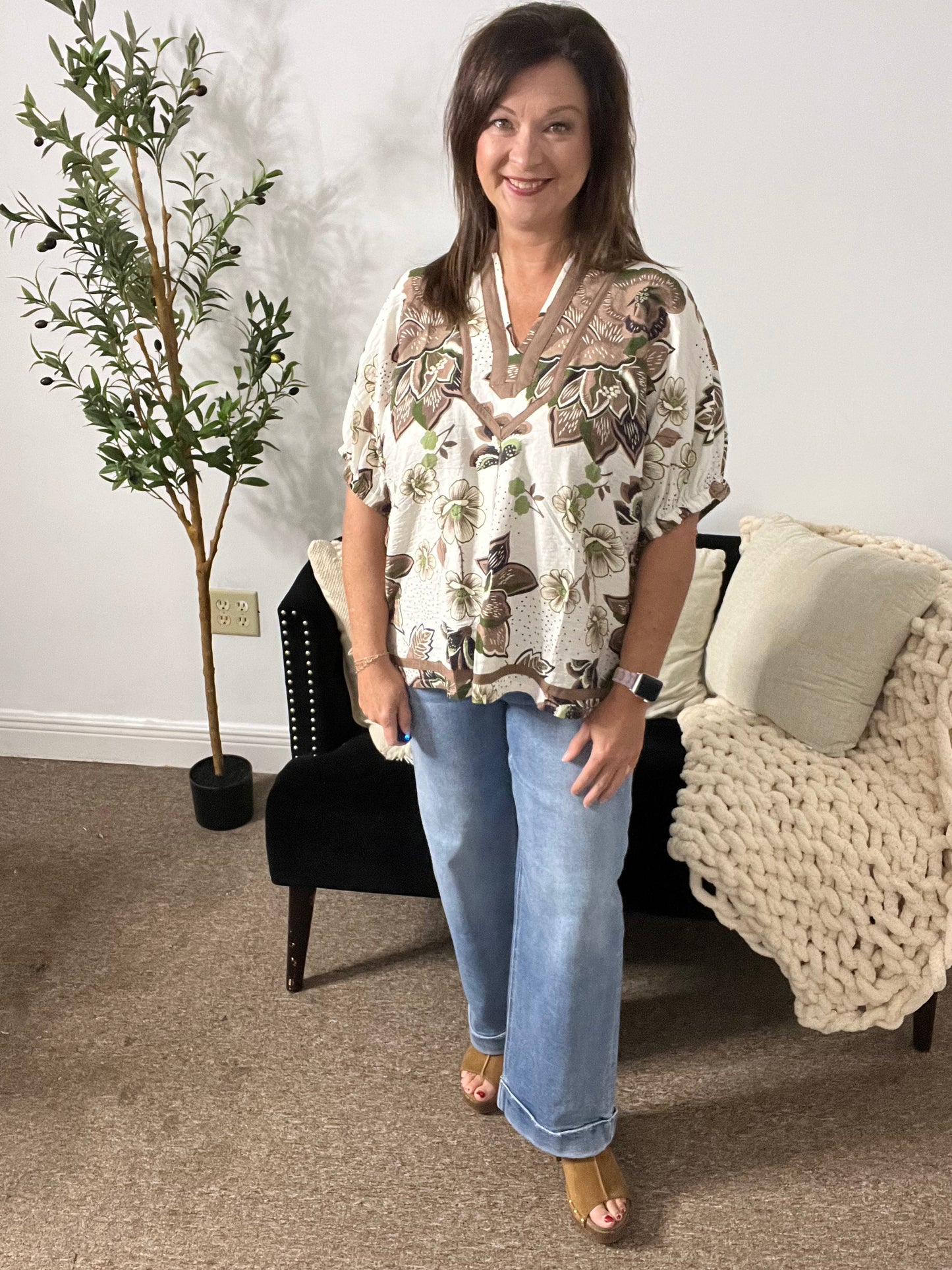 Autumn Bloom Blouse
