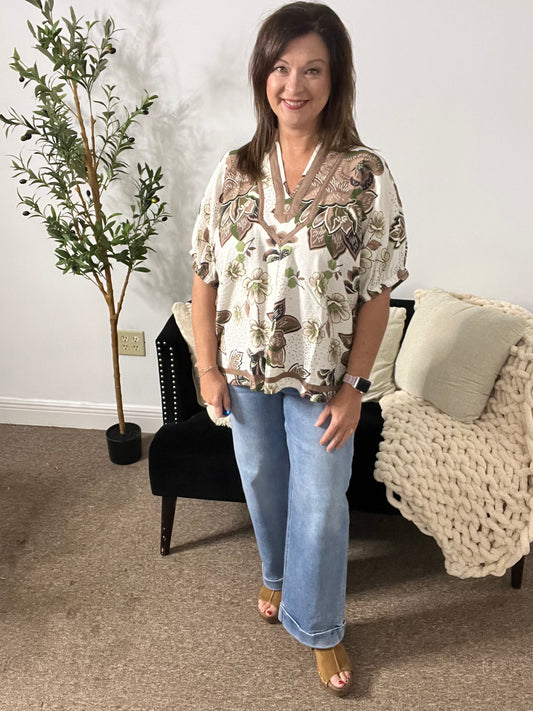 Autumn Bloom Blouse