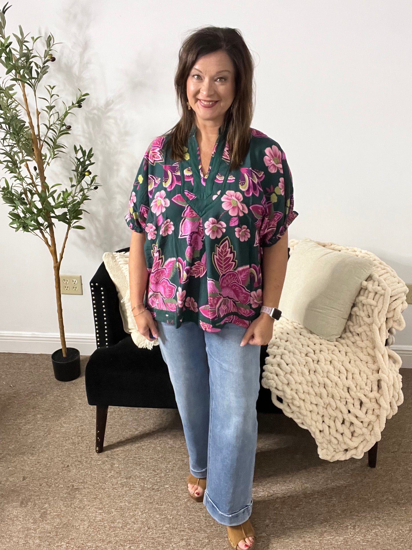 Autumn Bloom Blouse