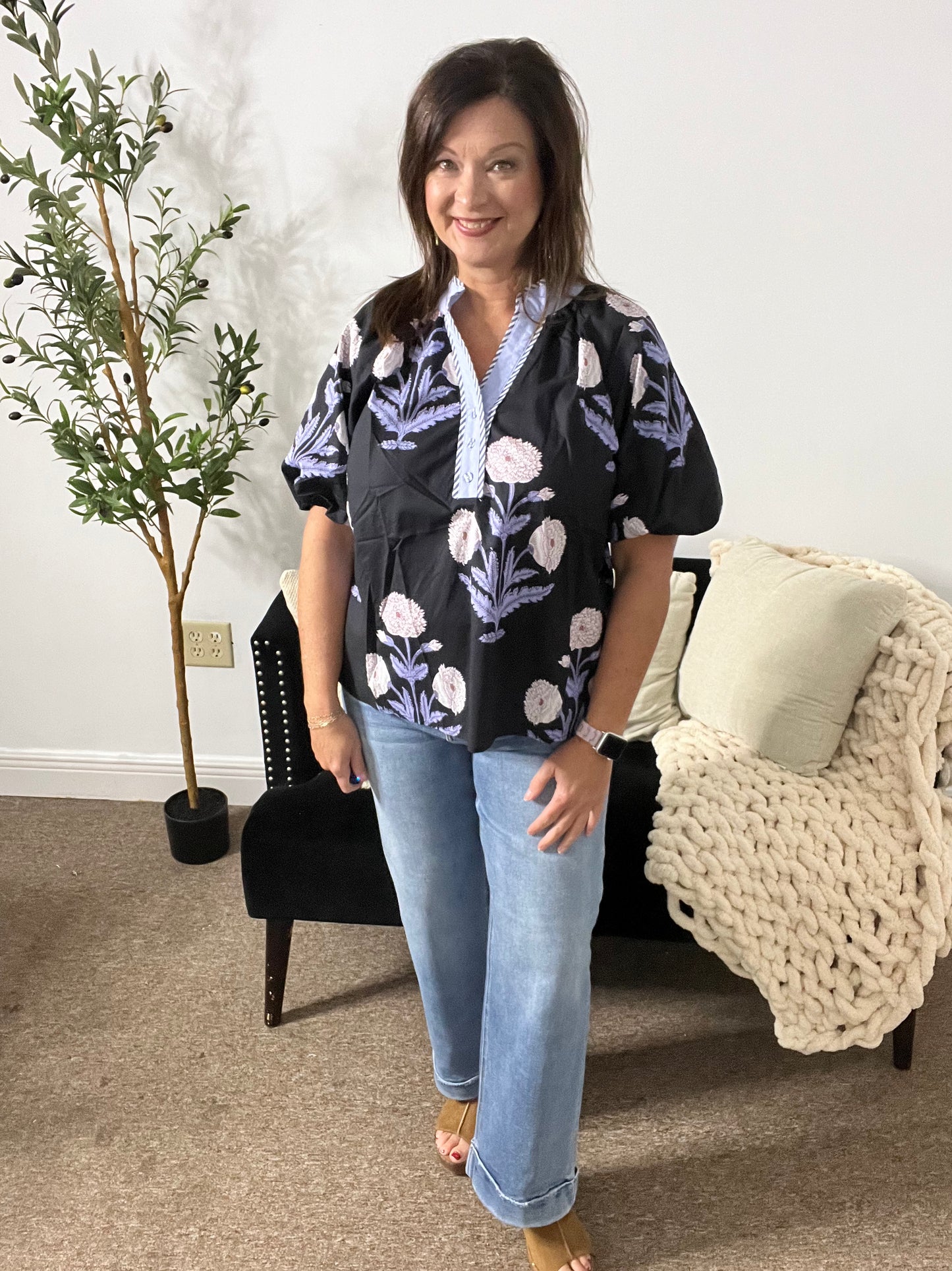 Bluebell Bloom Top