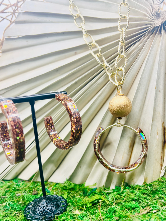 Brown Diamond Set
