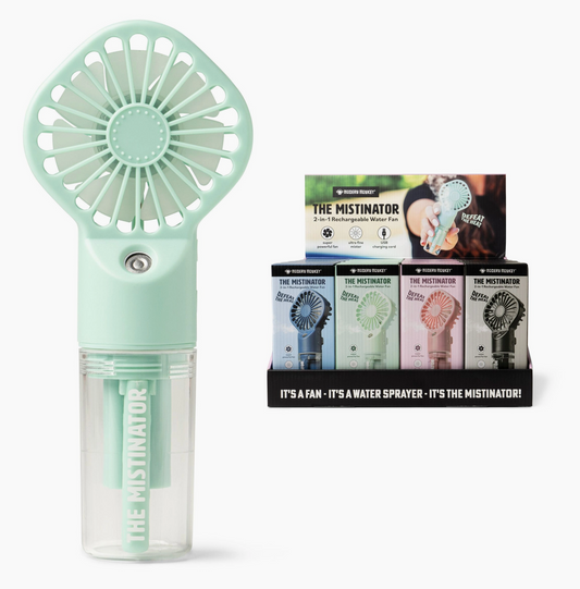 Mistinator 2-in-1 Rechargeable Water Fan