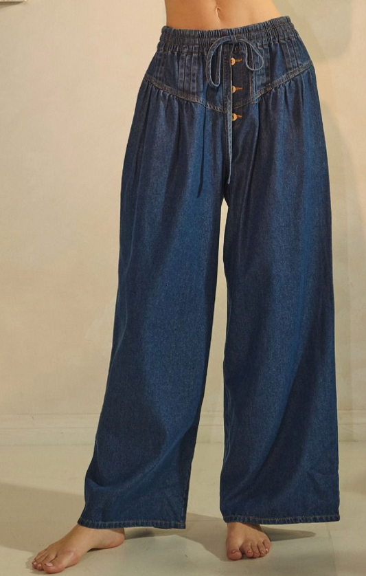 IP18454-Washed Dark Denim