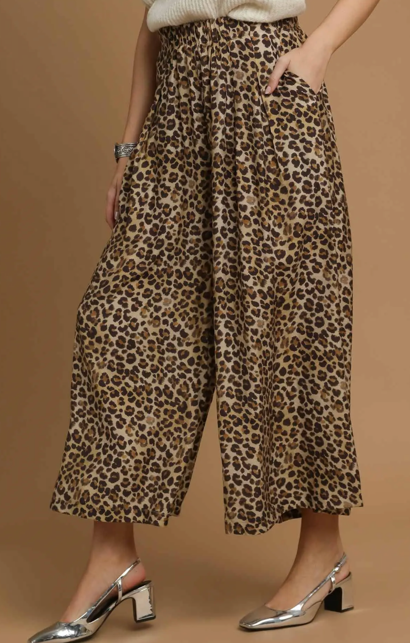 Leopard Print Pants