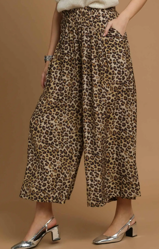 Leopard Print Pants