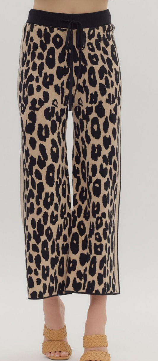 Leopard Pants with Set