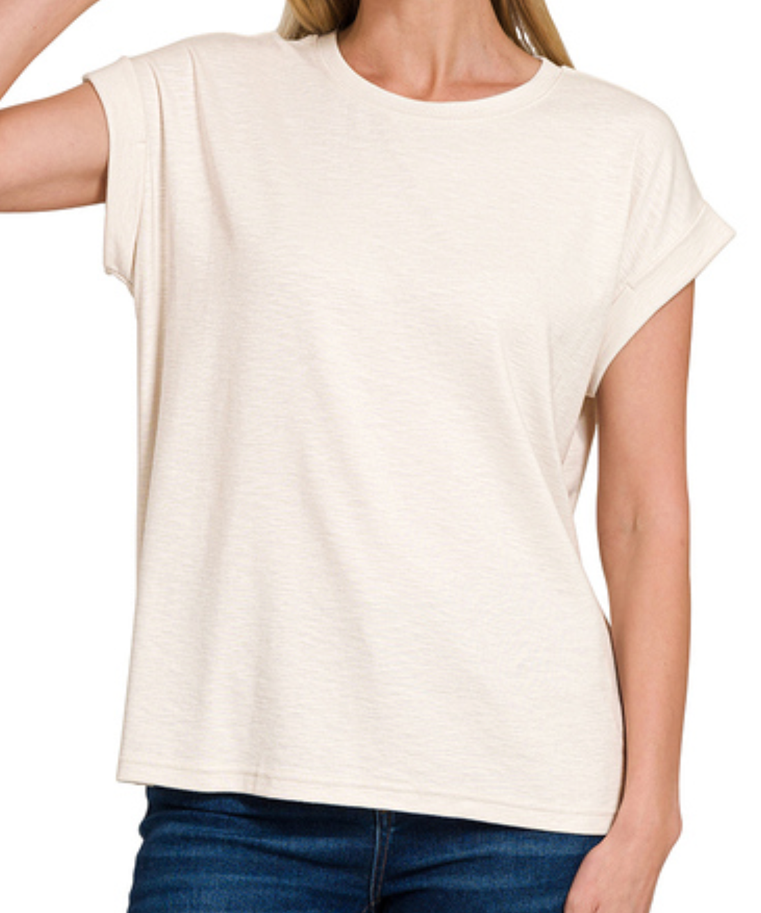 The Everyday Rolled Sleeve Tee