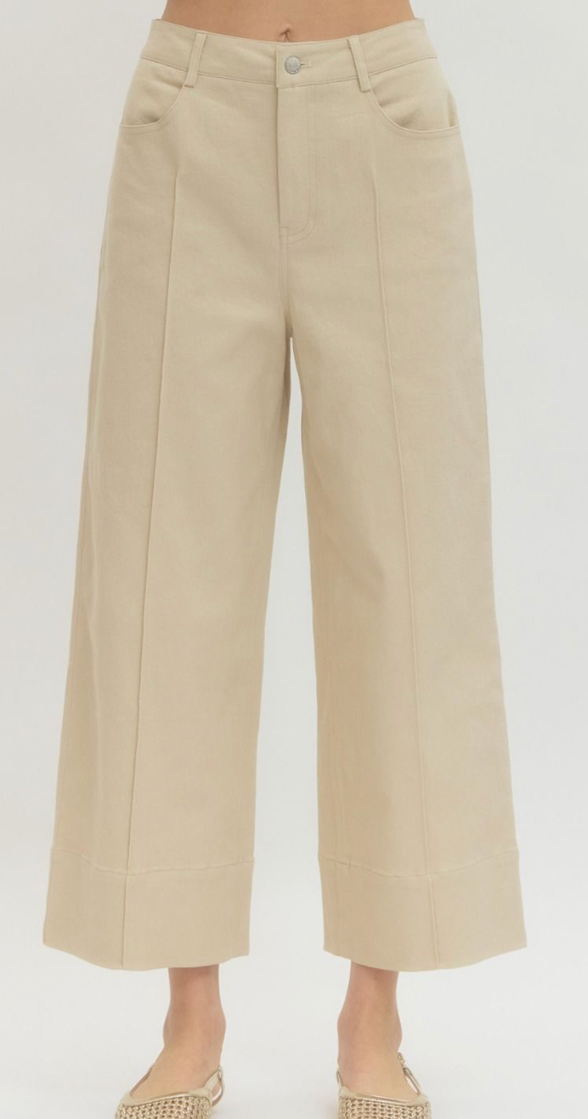 The Harper Wide Leg Trouser