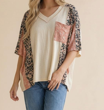 Blushin' & Wild Top