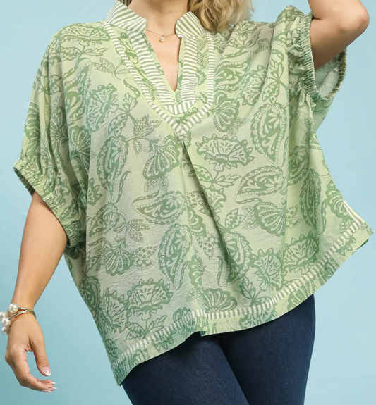 Sage Serenity Top