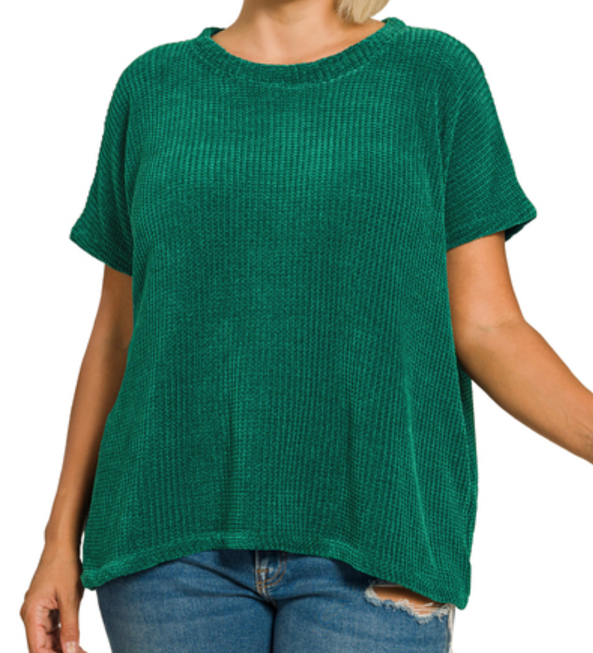 Autumn Harbor Waffle Sweater