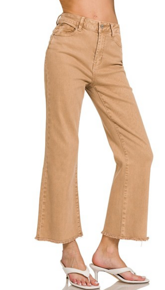 The Savannah Crop Bootcut